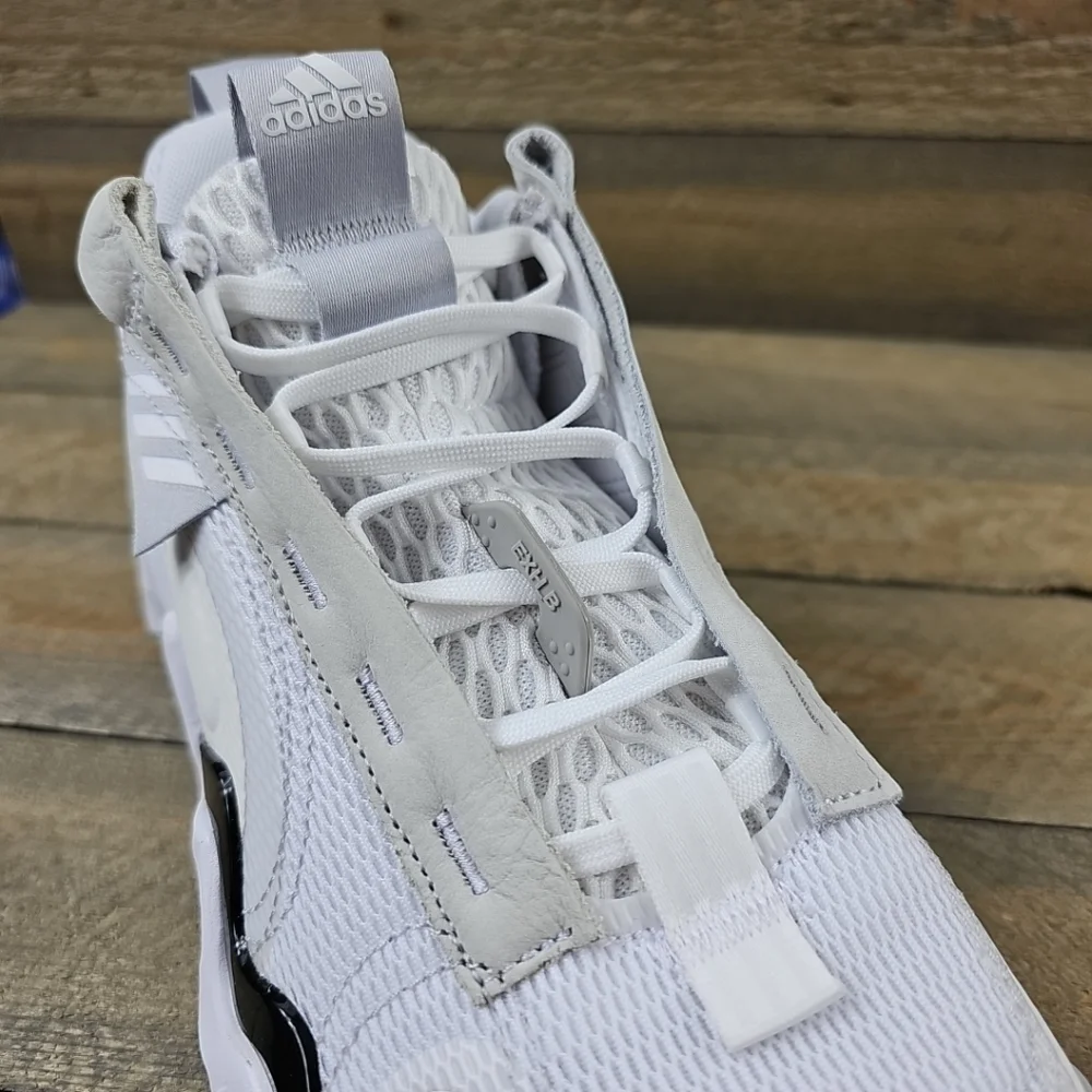 adidas Exhibit B Men's Basketball Shoes White/Black/Grey